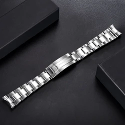 For PD1661 Watch 316L Stainless Steel Band Strap Jubilee bracelet length 220MM