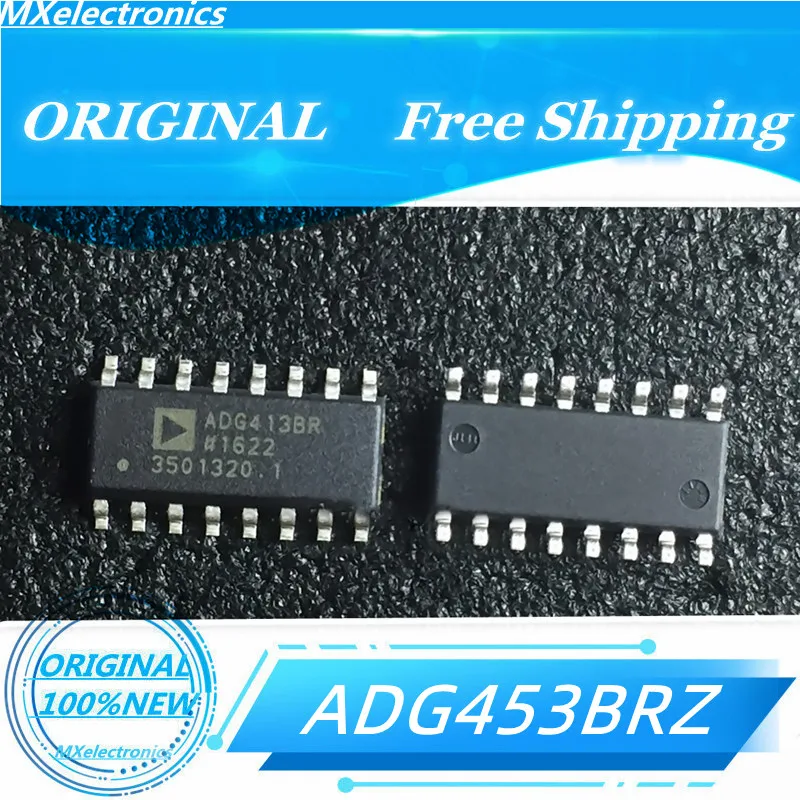 

5PCS/LOT 100%NEW ADG453BRZ ADG453B ADG453 SOP-16PIN Single Supply, Dual Supply Analog Switch