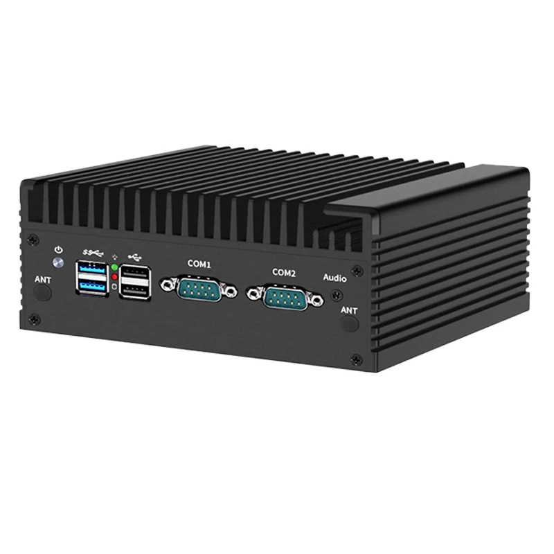 12th Gen Intel N100 Fanless Mini PC 2xRTL1118 RJ45 2*COM NVMe 1*DP 1*HD 1*VGA 1*Type-C Firewall Computer Win11 Router Server PC