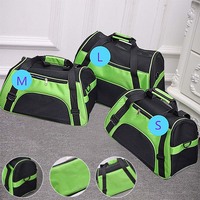 Portable Dog Cat Carrier Bag Pet Puppy Travel Breathable Carrier Bags Foldable Cat Handbag Travel Pet Bag Transport Pet Backpack