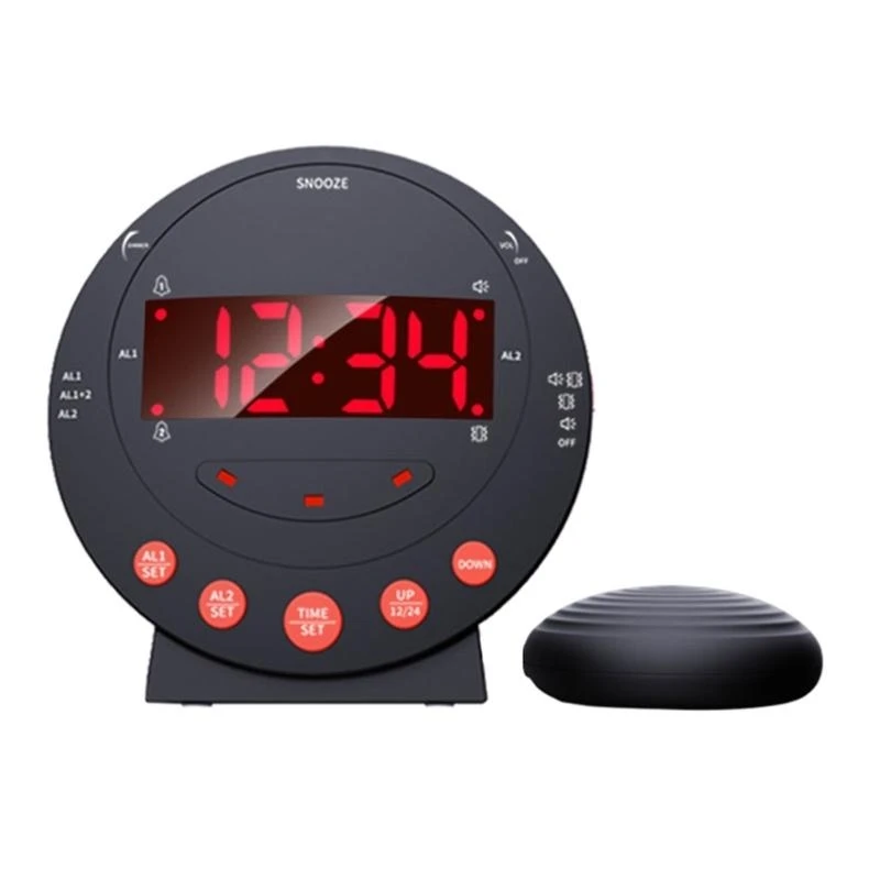 Super Loud Alarm Clock with Bed Shaker 2