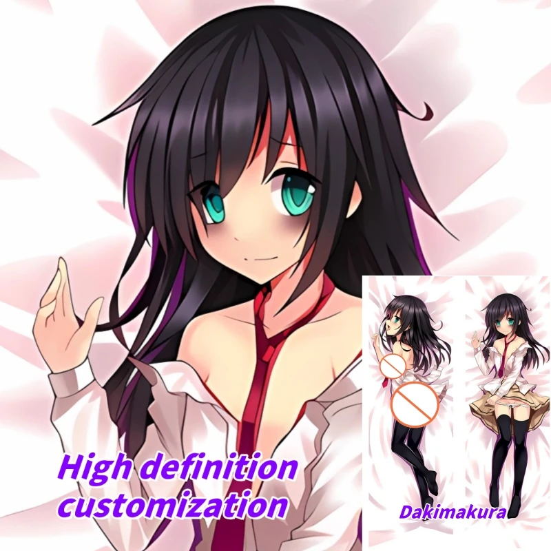 

Dakimakura Anime Kuroki Tomoko Double-sided Print Life-size Body Pillow Cover Bedding Gifts