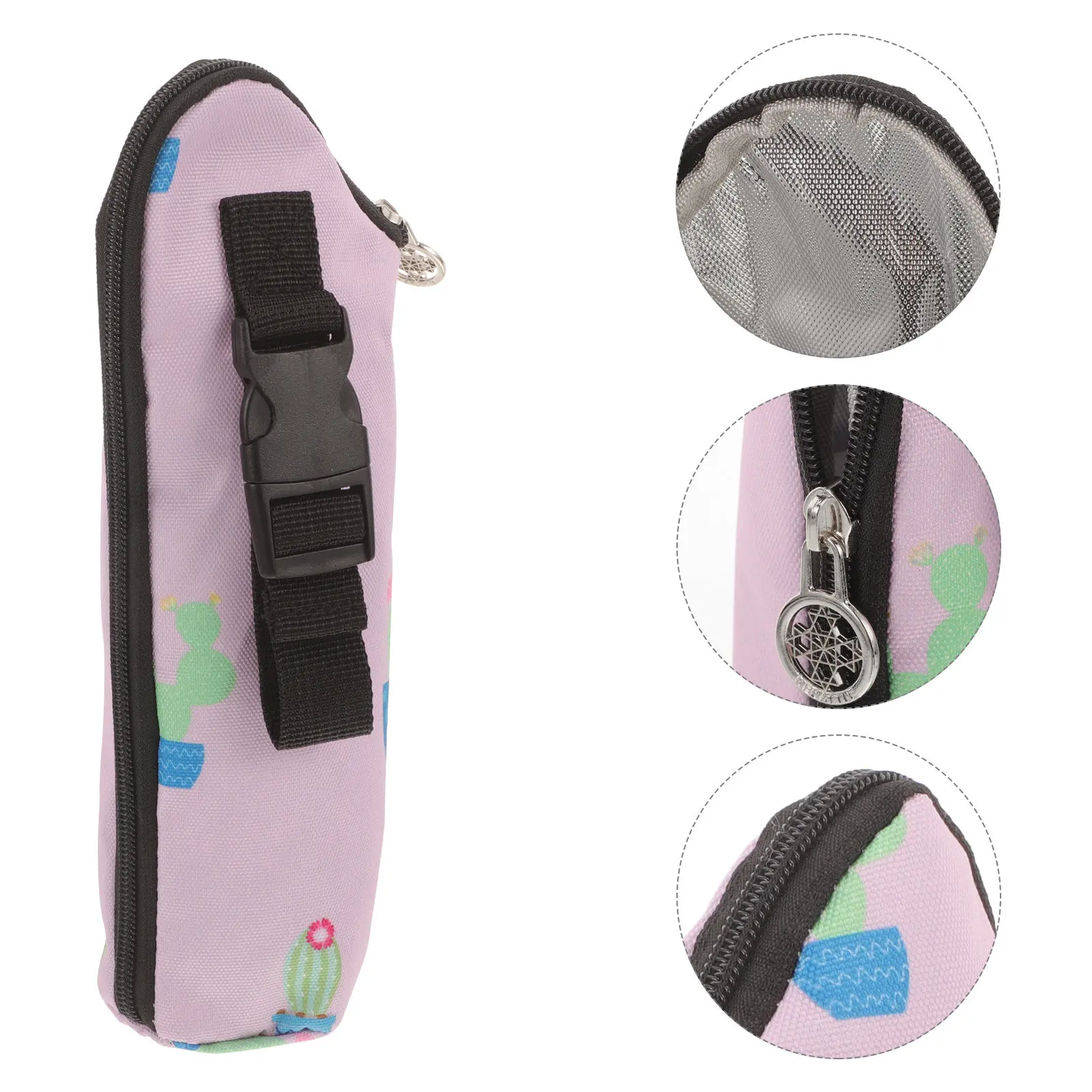 

Термосумка для детских бутылочек: легкая, портативная, для путешествий и прогулок, с яркими цветами, легко носить с собой