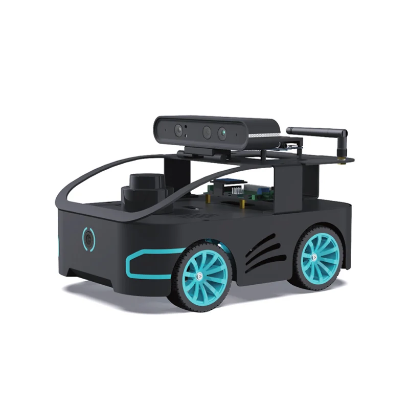 

4WD Wheat Wheel Industrial Design Chassis Drawing Navigation Raspberry Pi Main Control Board