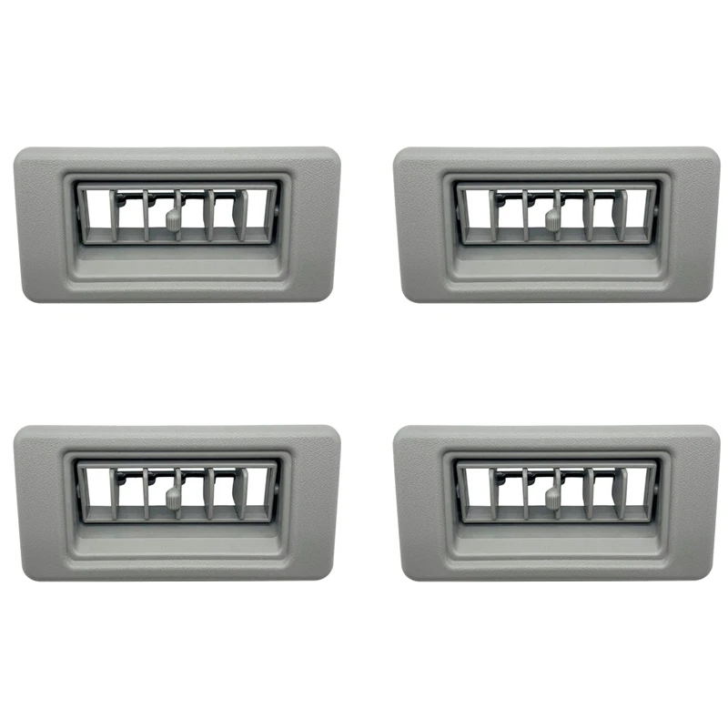 4X Roof Air Conditioning Vent A/C Panel Cover MR360996/MR360997 For Mitsubishi Pajero V93 V97 Montero V95 V98 V87 Gray