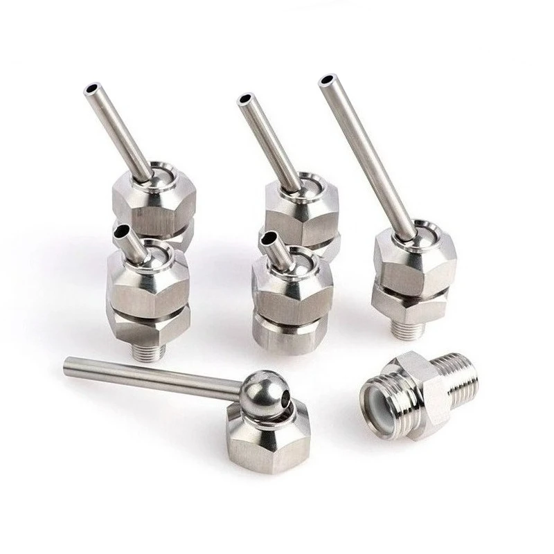 1/8/1/4 machine tool universal spherical cooling nozzle adjustable nozzle