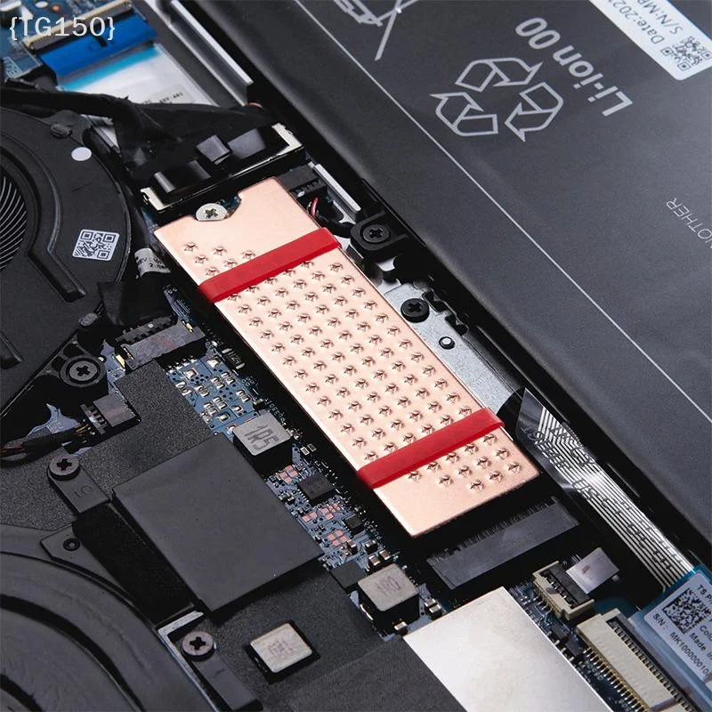 

【TG150】Copper Pro M.2 SSD NVMe Heatsink with Cooling Pads-Pure Copper Solid State Disk Radiator for Laptop Desktop【WT】