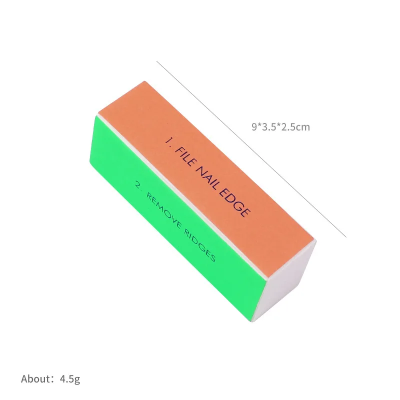 Tira De Polimento De Cutícula Para Manicure, Esponja De Esponja, Bloco De Tofu, Esponja Para Aparar Lixa De Unhas, Ferramenta De Limpeza De Unhas
