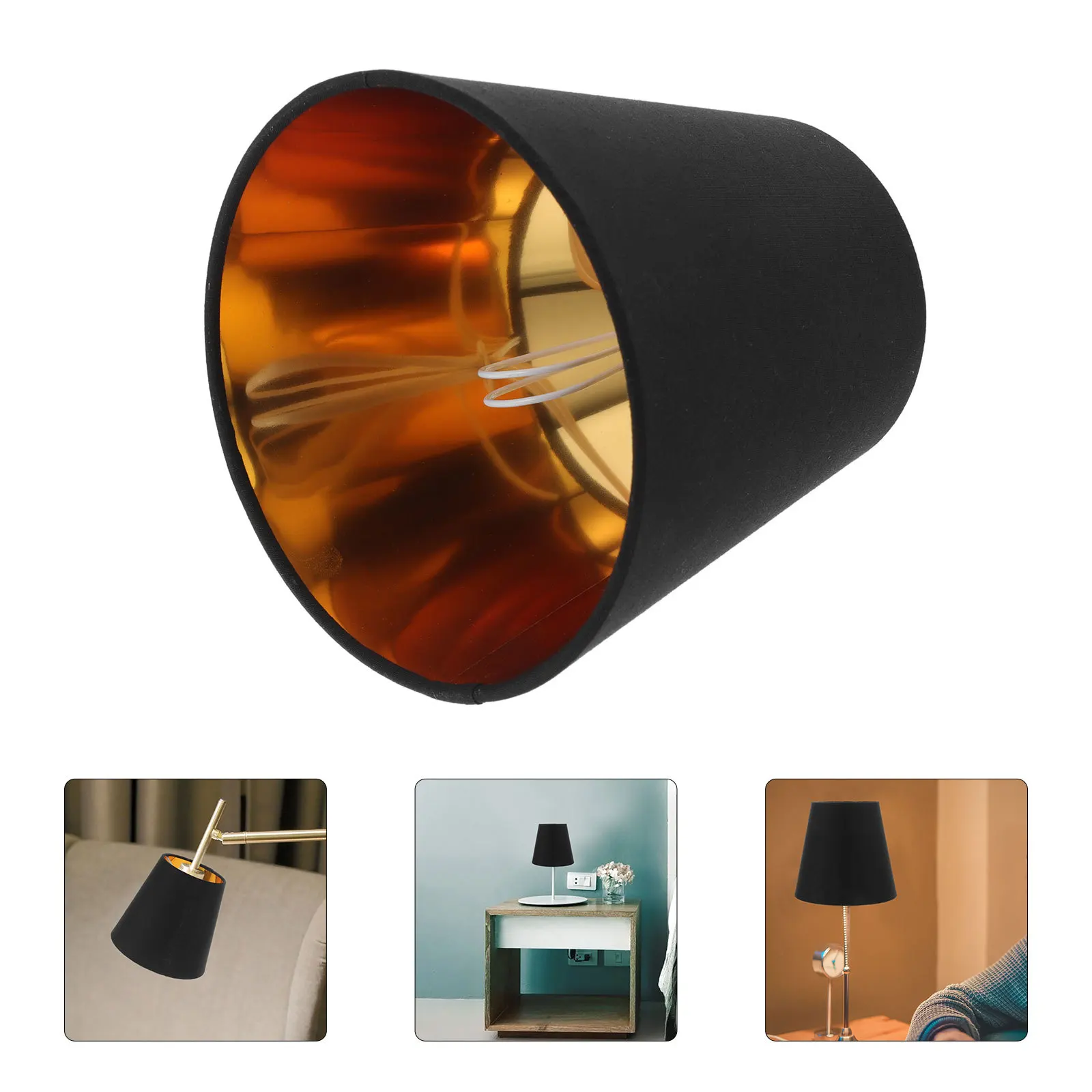 

Bedside Lamp Shade Fabric Modern Simple Design Soften Light Table Floor Desk Lampshade Decor For Home Hotel Lighting