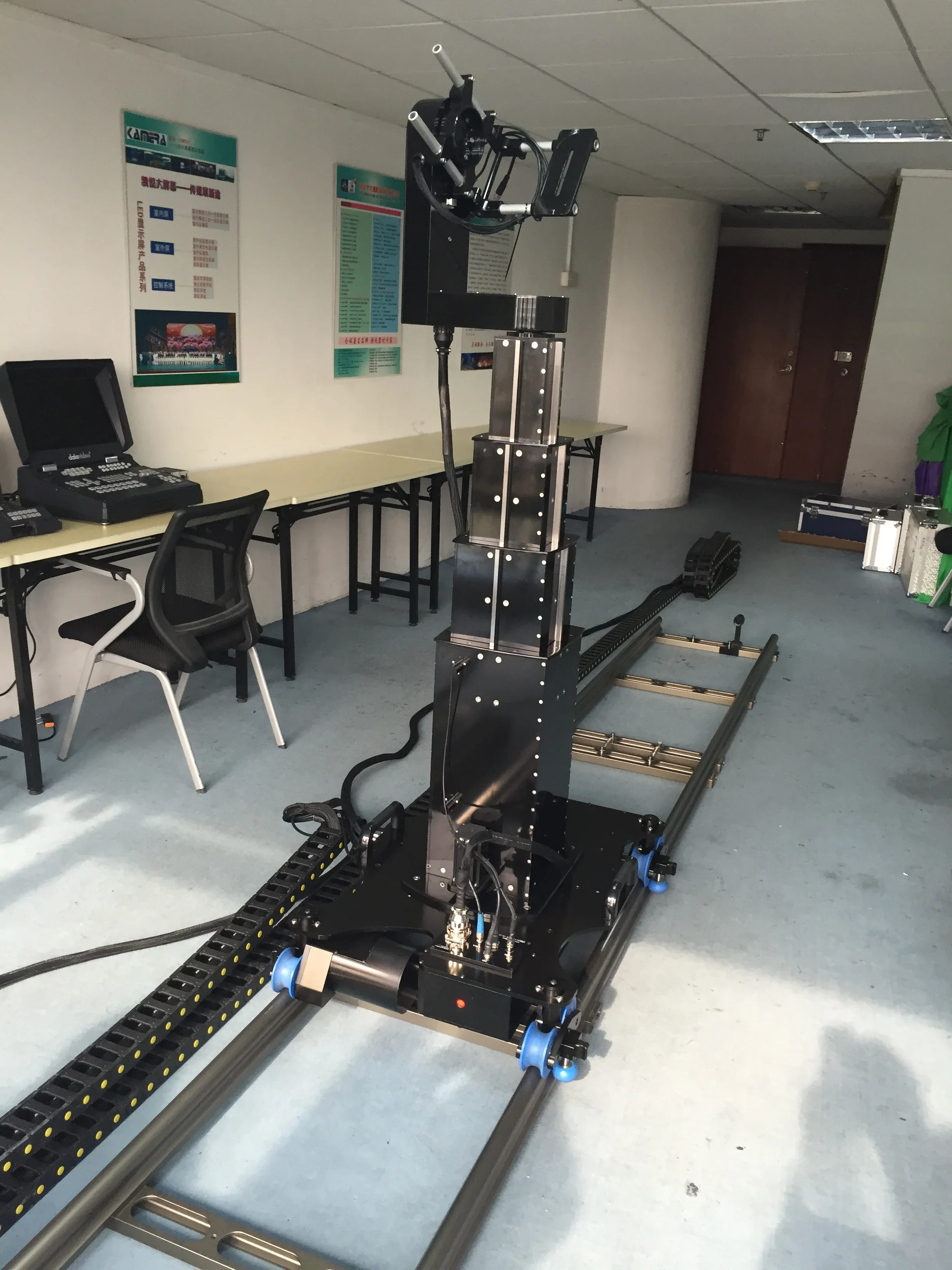 Tripod kamera, peralatan fotografi Menara kamera St-R1 dapat disesuaikan