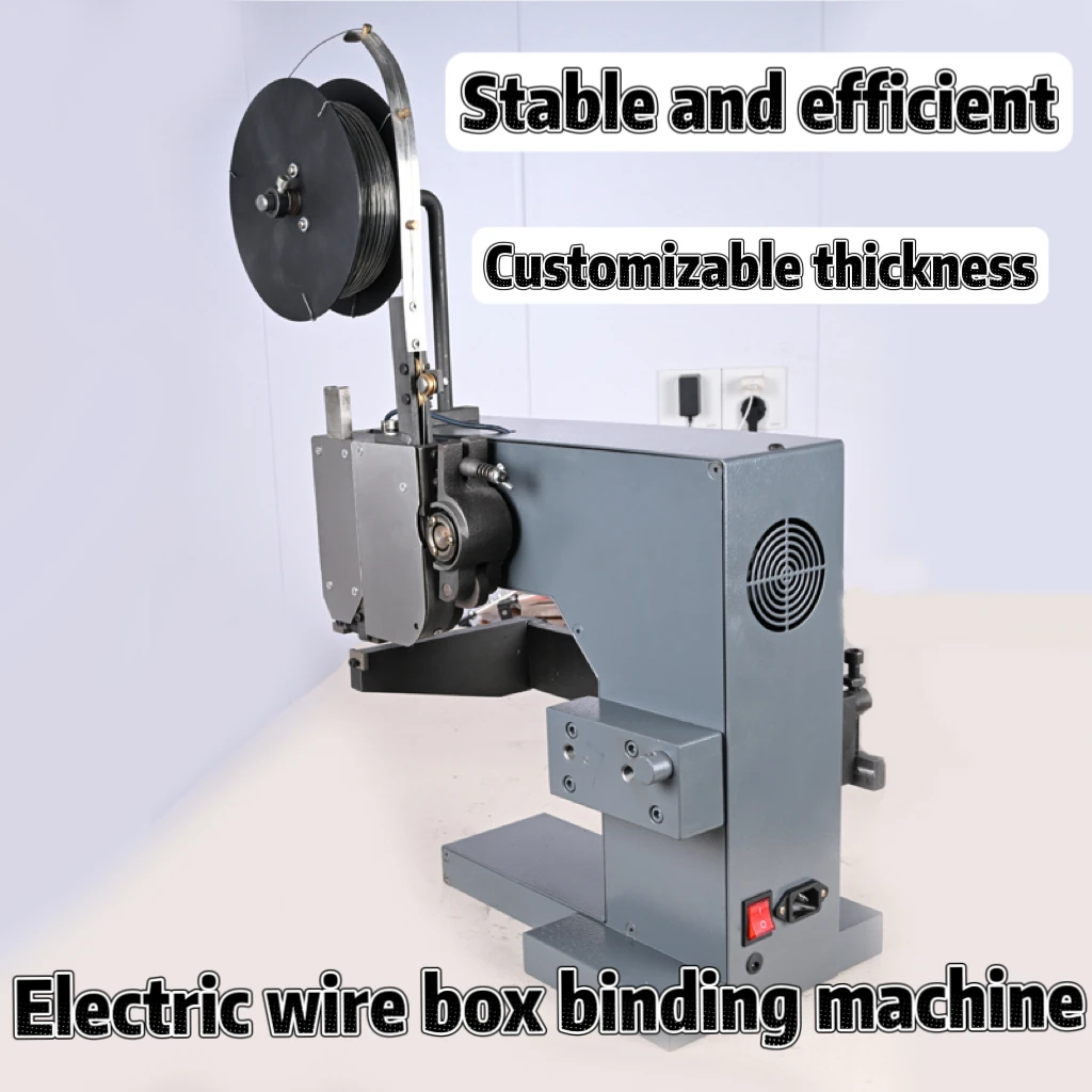 Automatic Wire Box Stitching Machine Desktop Carton Wire Stapler Stitcher Wire Stapling Machine For Paper Box Packaging