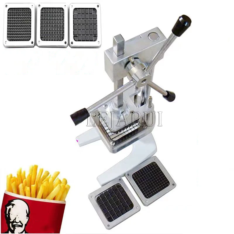 Commercial Vegetable Fruit Dicer Cutter 7Mm 10Mm 14Mm Blade Home Potato Tomato Food Slicer Chopper Manual Cutting Machine