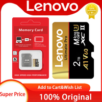Lenovo Memory Card 64GB High Speed Mini TF SD Card C10 U3 A1 for Drone /Surveillance Device/Phone 512GB TF Card 256GB SD Card
