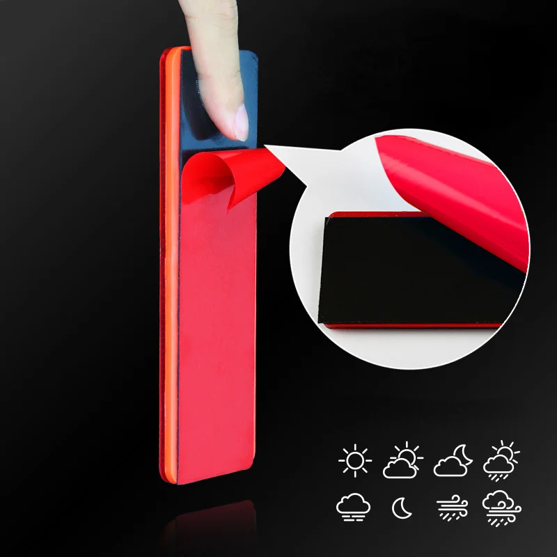 Safurance Fahrrad-LKW-Anhänger, Auto, reflektierender Reflektor aus Kunststoff, reflektierender Reflektor aus Kunststoff, Nachtsicherheitswarnungsaufkleberband