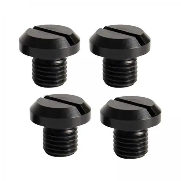 Universal M10 CNC Aluminum Mirror Plug Screw Anti Rust Black Cap Motorbike Accessory for Motorcycle Kit Modifications