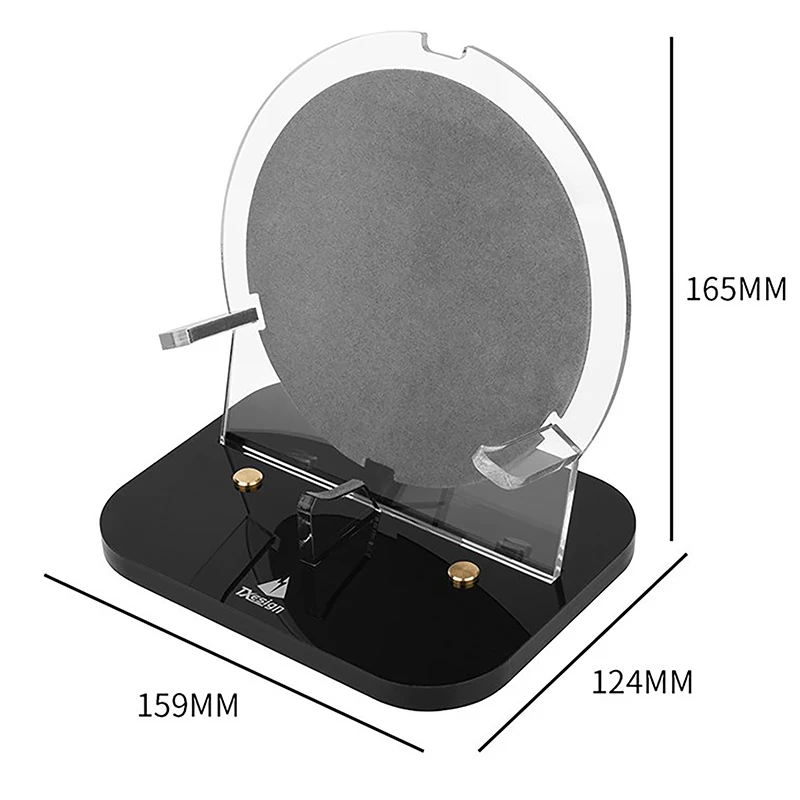 Acrylic Speaker Desktop Stand Screw Fixation Speaker Rack Anti-slip With Cushion Pad Accessories For Beosound A1/A1 2nd