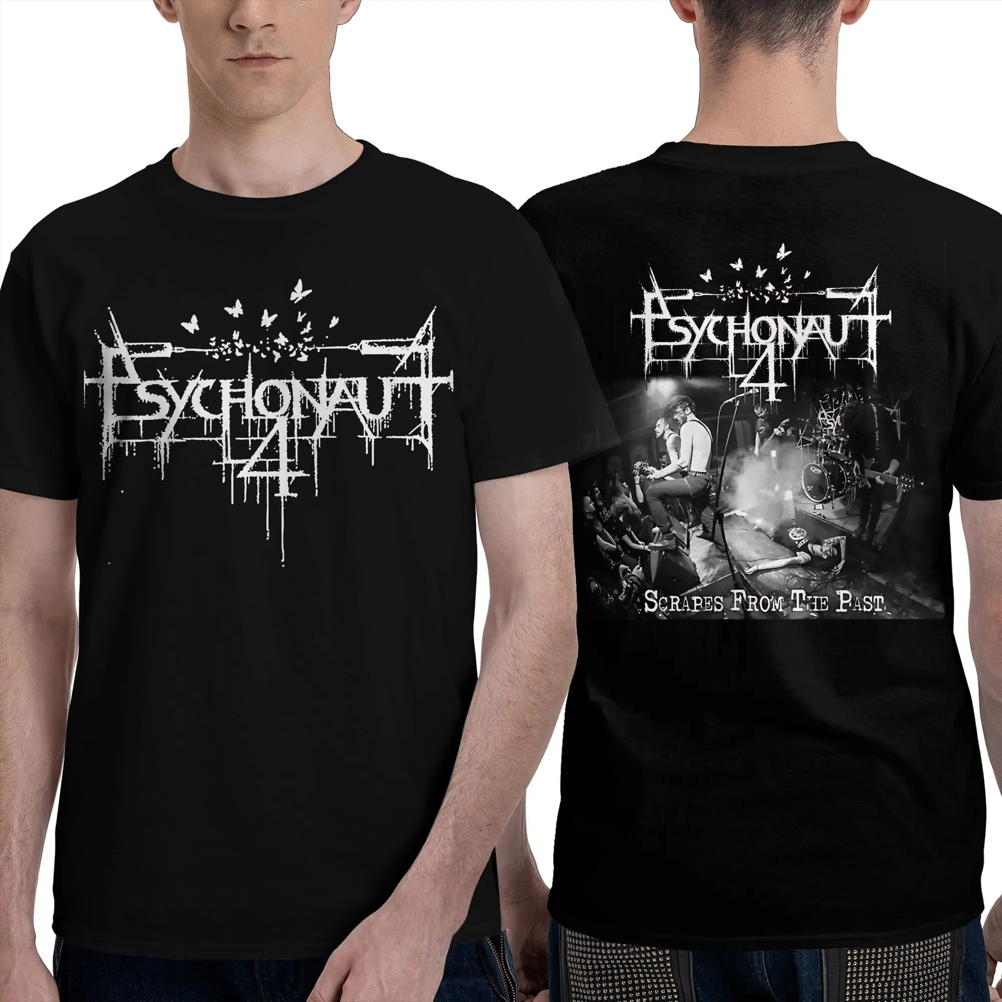 

Casual PSYCHONAUT 4 Black heavy metal Band T Shirt Men Women 100% Cotton Tee Shirt Gift Idea Clothes