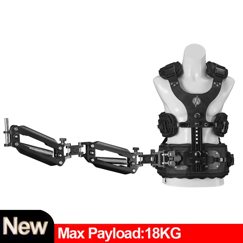 Max Payload 18KG Dual Support Arm Steadicam Vest Camera Stabilizer Steadycam Photography Vest