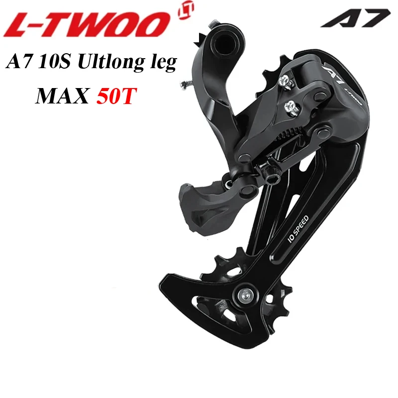 LTWOO A7 1x10 Speed MTB Groupset Shift Lever Rear Derailleur KMC X10 Chain Sunshine 10S 11-36/40/42/46/50T Cassette Bike Part