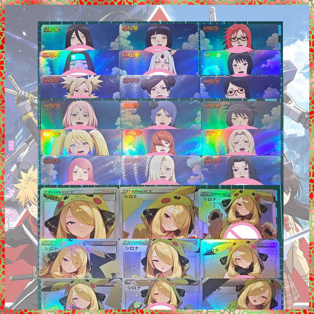 Collectibles Card DIY ACG Goddess Story Anime Robin Tsunade Haruno Sakura Hatake Kakashi Games Toys Festivals Birthday Gifts
