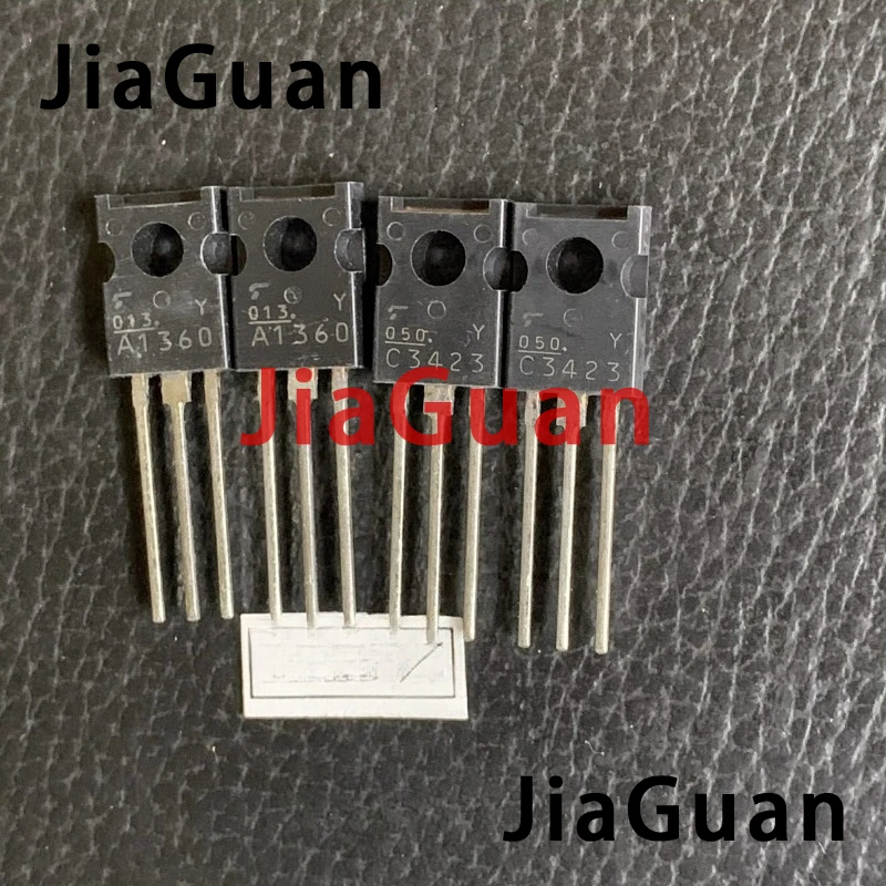 

10pair/lot Original Japan 2SA1360 2SC3423 Y file Power audio tube Transistor 2SA1360-Y 2SC3423-Y free shipping Tos