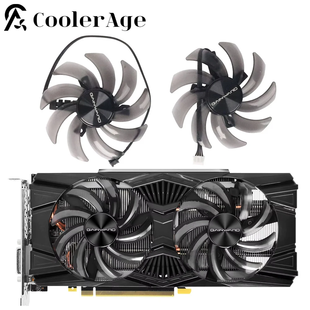 85mm FDC10H12S9-C 0.35AMP RTX2060 RTX2070 GPU Cooling Fan For Gainward Geforce RTX 2060 2070 SUPER Ghost Graphics Card Cooler