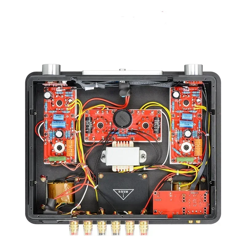 

Single-ended Class A Bluetooth 5.0 6H8C 5Z4PA 6n3c Vacuum Tube Preamp Preamplifier HIFI Home Audio Music Player Amplifier 12W*2