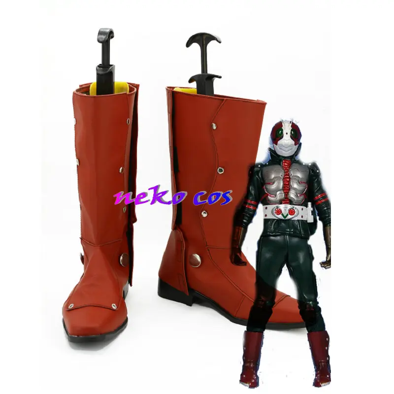 

nekocos Rider The Next V3 Аниме Косплей Костюм обувь сапоги