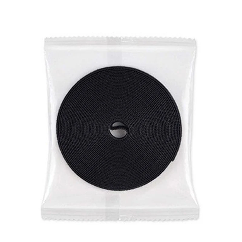 1-50m Kabel-Organizer USB-Kabelbinder Schreibtisch-Computer-Management-Band Kabelbinder Kopfhörer-Kabelhalter Kabelwickler Telefonhaken und Klettverschluss