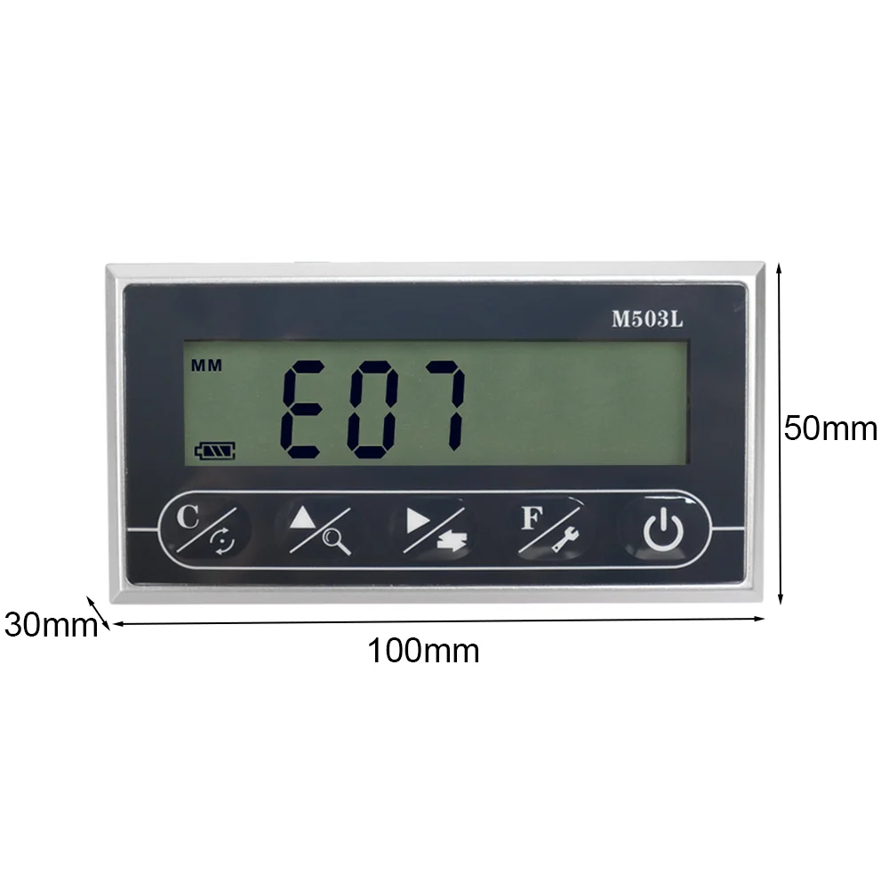 Magnetic Scale DRO LCD Display M503L Digital Radout Integrated Embedded Magnet Measurement System Magnetic Tape with Stain Belt