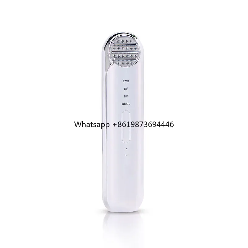 facial beauty instrument .microcurrent rejuvenation light cold heat import and export