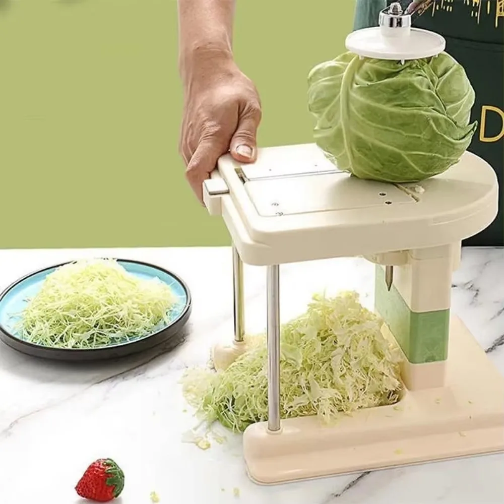 Portable Cabbage Shredders Manual Rotate Vegetable Cutter Efficient Hand Crank Fruit Salad Graters Home Use