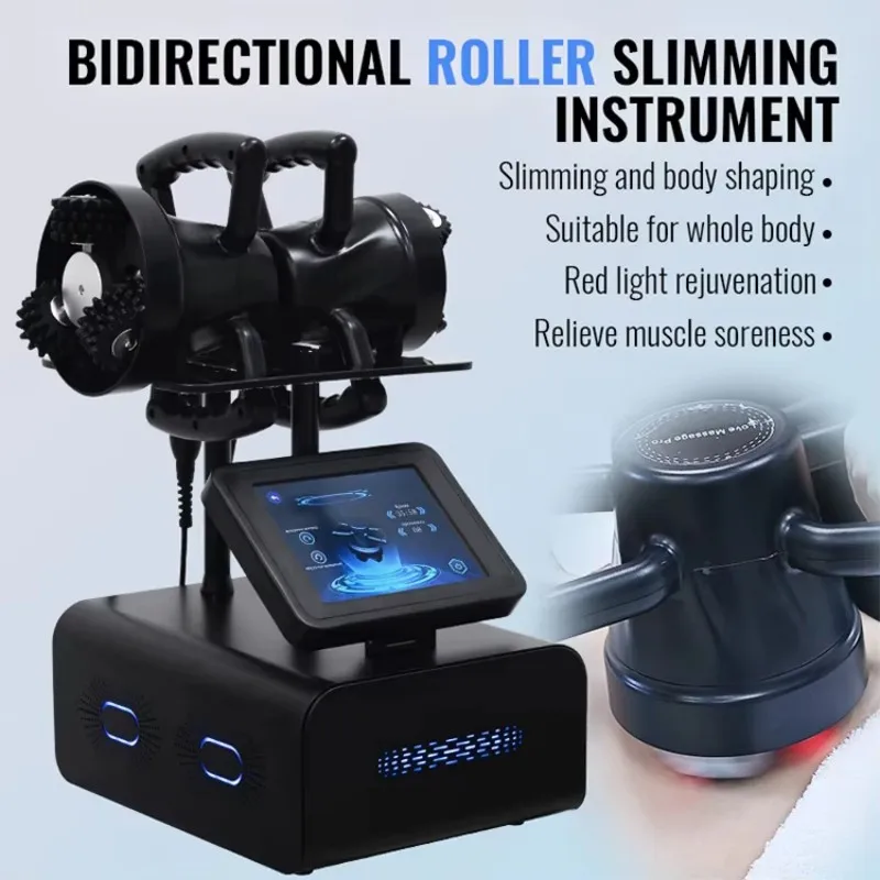 Portable 360 Rotation Roller Massage Machine Endo Vibration Lymphatic Drainage Cellulite Reduction Body Slimming Shaping Machine