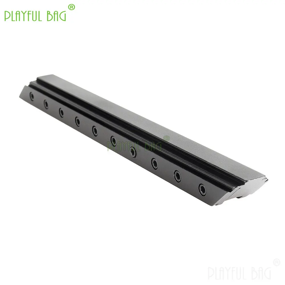 11mmから11mmの長さ230mmのライザーレール、金属製ピカティニーエクステンションレール、スコープの高さ調整＆前方取り付けベース、トイガンパーツQG879