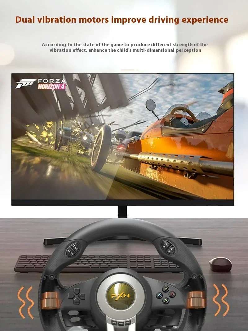 PXN V3 PXN V3 Racing Steering Wheel 180°  For PS3/PS4/Xbox One/Switch Professional Racing Gamepad PC Gamer Accessories