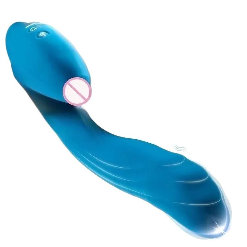 2026 New Upgrade All-in-One Vibrator Adult Sex Toys - Soft Liquid Silicone Dildo With 10 Suction, 10 Vibration & 7 Thrusting Mod