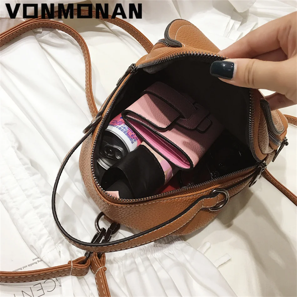 Mini sac à dos en cuir doux au toucher pour femme, petit sac à dos multifonctionnel, sac initié pour femme, sac à main pour fille, mode de créateur, nouveau