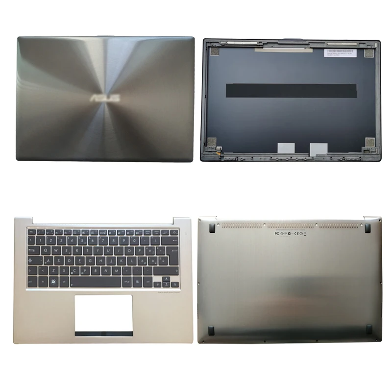 Новинка для Asus UX32 UX32E UX32A UX32DV UX32VD UX32LA UX32LN задняя крышка ЖК-дисплея/крышка шарнира/подставка для рук/нижняя часть корпуса задняя верхняя задняя крышка