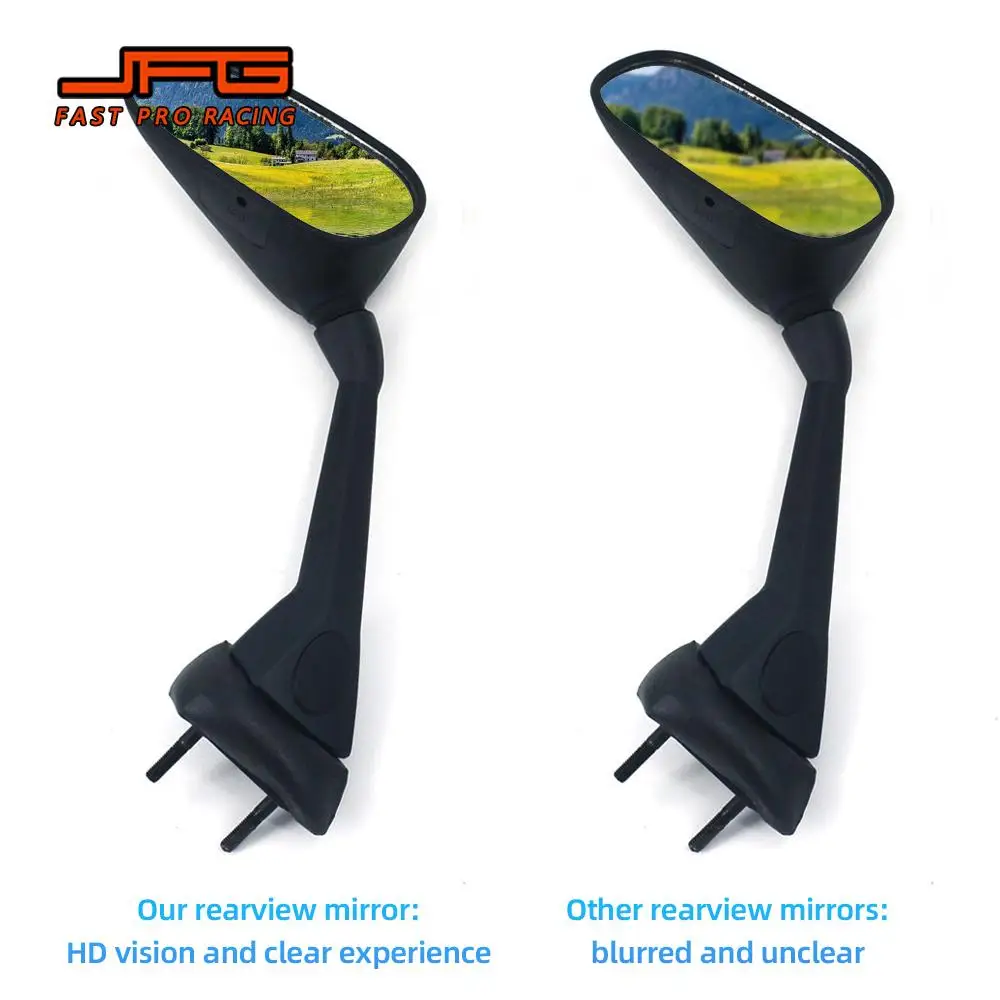 Motorcycle Side Rearview Rear-view Mirror For YAMAHA FZ1 FAZER 2007 2008 2009 2010 2011 2012 2013