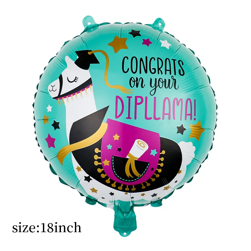 بالون التخرج ديكور حفلات التخرج 2023 تهنئة بالونات الهيليوم احباط التخرج ديكور الدراسات العليا في المدرسة