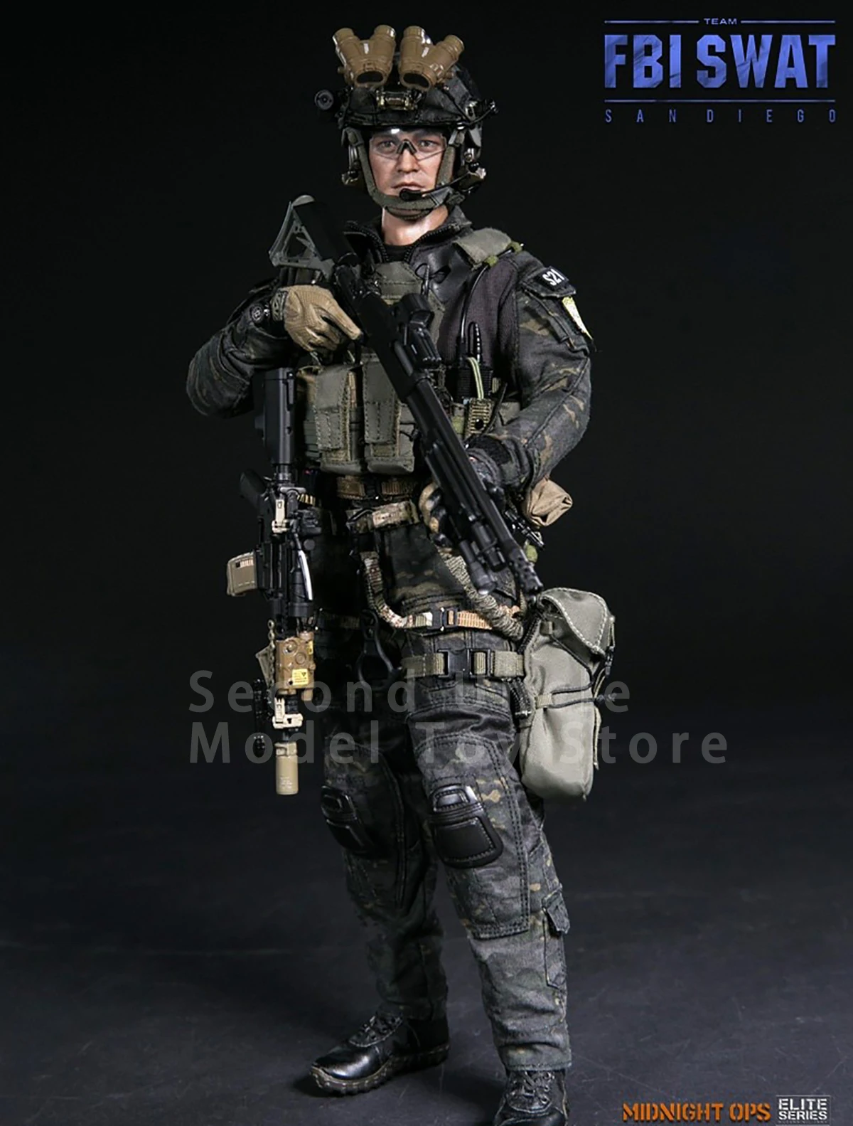 DAMTOYS DAM78044 1/6 FBI Swat Team Agent Male Soldier Action figure Doll Full Set Collectible Toy