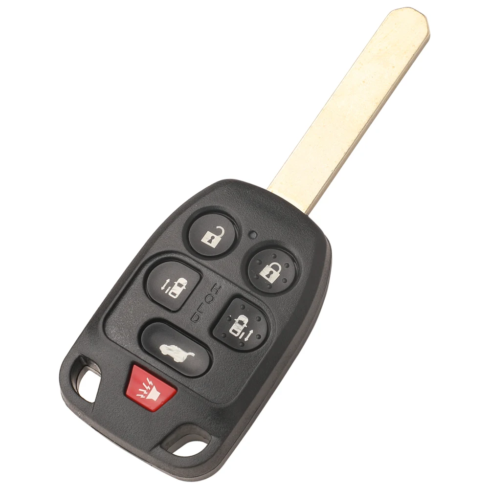 Jingyuqin N5F-A04TAA 5/6 przycisk zdalnego kluczyka samochodowego 313.8Mhz ID46 dla Honda Odyssey EX 2011 2012 2013 2014 brelok do kluczy automatycznych