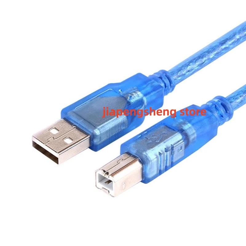 

Кабель для передачи данных принтера USB 2,0, высокоскоростной прямоугольный переходной кабель, штекер A-B с экранирующим магнитным кольцом, новый
