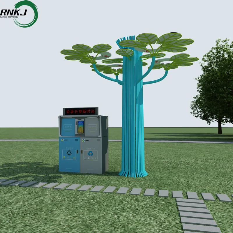 Brand Customized off Grid Connected System Green Energy Better Charge Solar Panel Trees