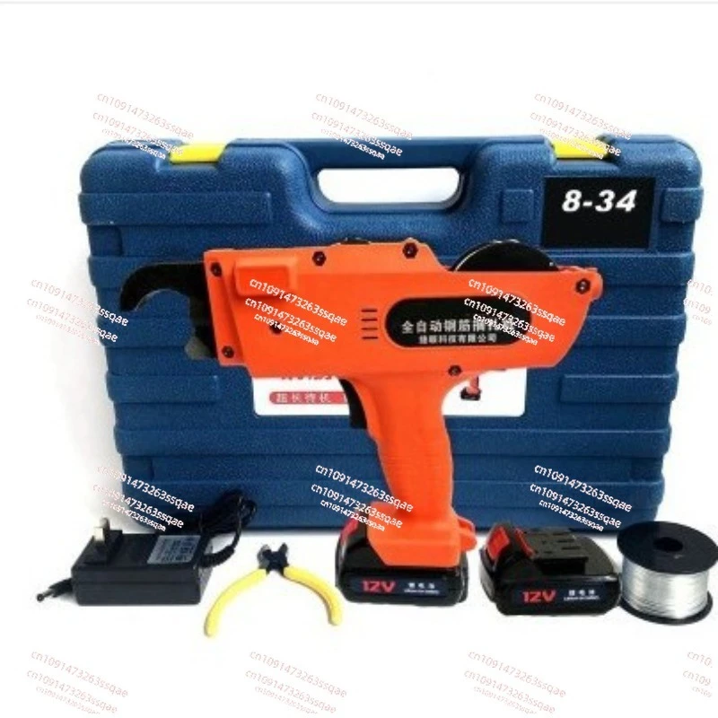 

12 V Automatic 8-34MM Rebar Tier Cordless Rechargeable Tying Binding Machine Automatic Rebar Tying Wire