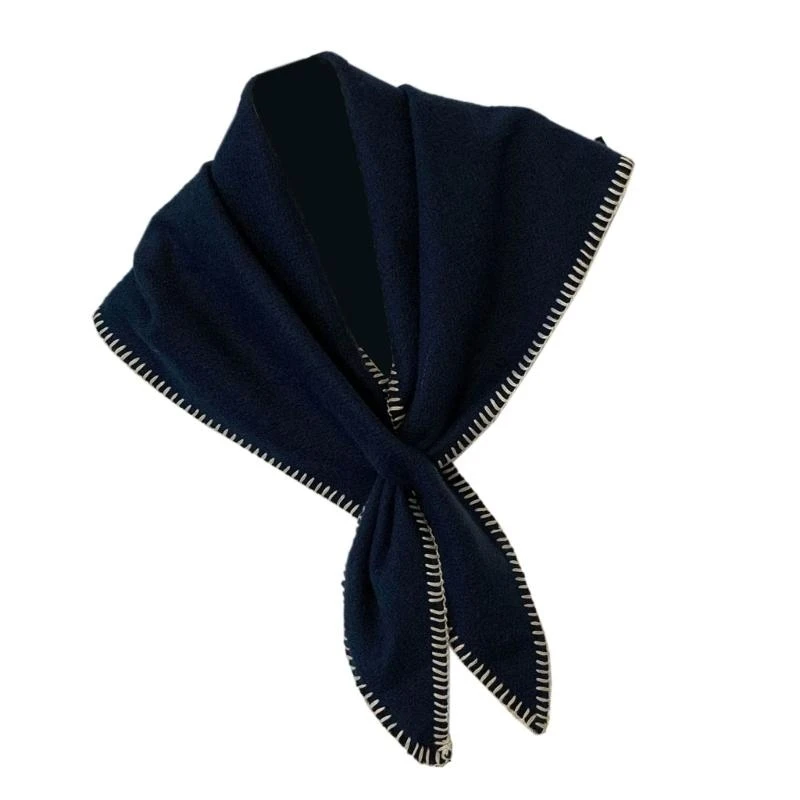 Women Winter Shawl Scarf Triangular Wrap Soft Warm Oversized Neck Cover Fashionable Cold Weather Accessory
