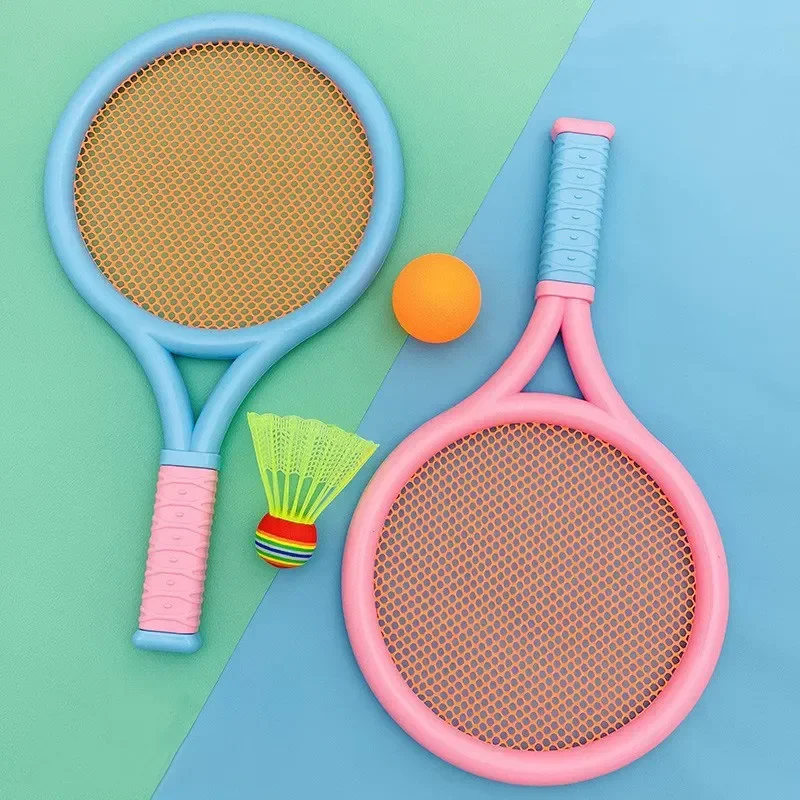 2 Badminton Racket Send Badminton Tennis Outdoor Sports and Leisure Two Parent Child Interactive Toys