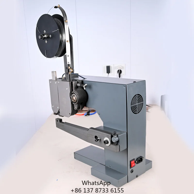 Customizable Binding Thickness 120W Motor 150 Times/Minute Box Making And Sealing Office Grade Electric Carton Stitcher