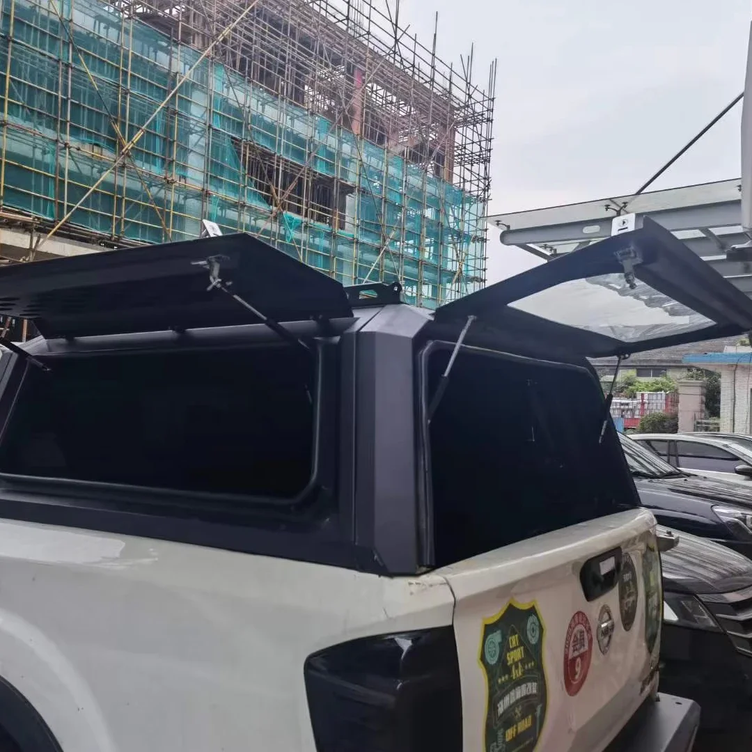 

Wholesale Truck Back Covers For Navara NP300 Aluminum Canopy Steel Back cover 4wd Accessories Pickup Truck Canopy