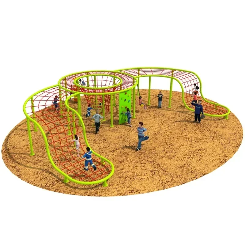 Amusement park large climbing net combination equipment scenic park square custom outdoor